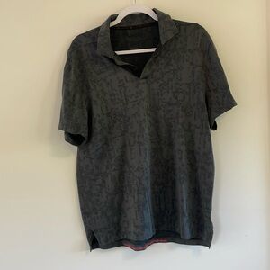 Medium Black/Charcoal Nike Tiger Woods Golf Polo